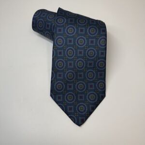 ROCHAS Paris 100% Pure Silk Made In France Silk Neck Tie